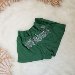 SOLD - Slytherin shorts